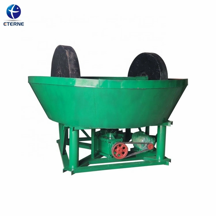 Et Factory Price Direct Sale Mine Extract Gold Purify Double Wheel Grinding Mine Machine