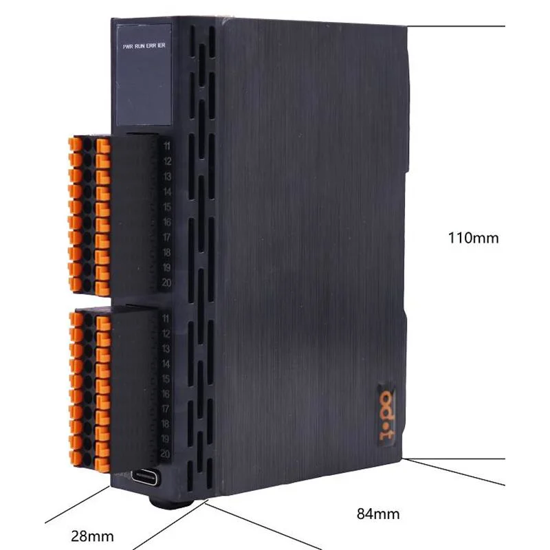 -40-86 Working Degree Digital Alalog Input Output Voltage Current Slave PLC Codesys Scada System Integrated I/O