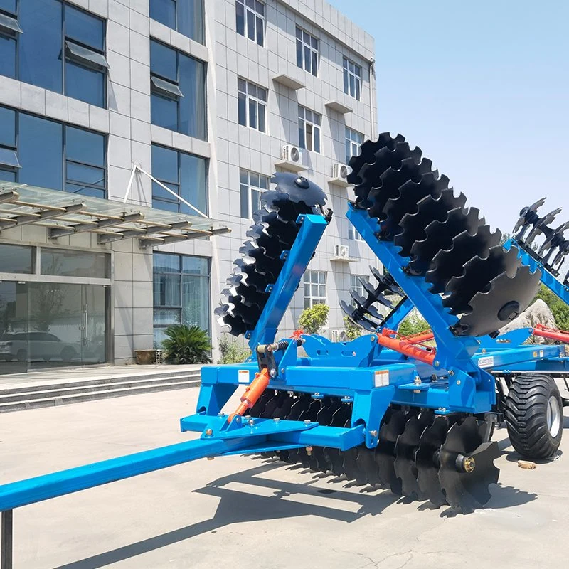 Agricultural Equipment Heavy Duty 120HP Tractor Mounted 36PCS Disc Harrow for Sale