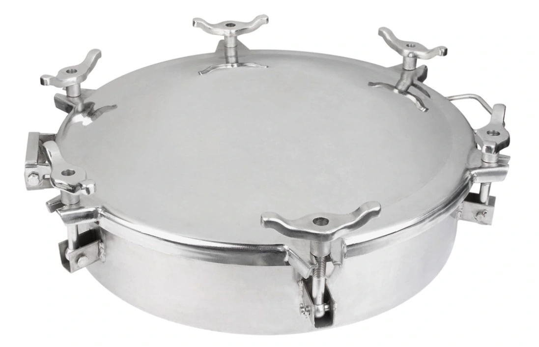 Stainless Steel Manhole Cover for Chemical Storage Tank Truck