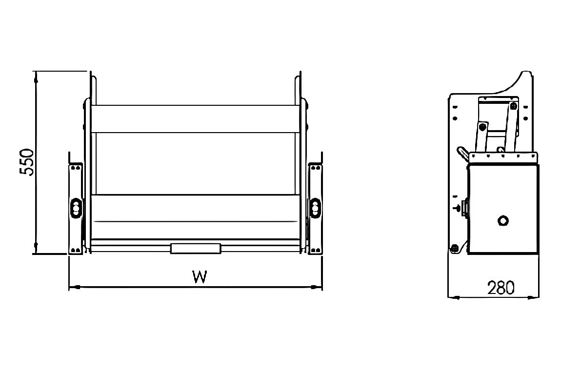 Pull Down Elevator Basket for Kitchen Upper Cupboard