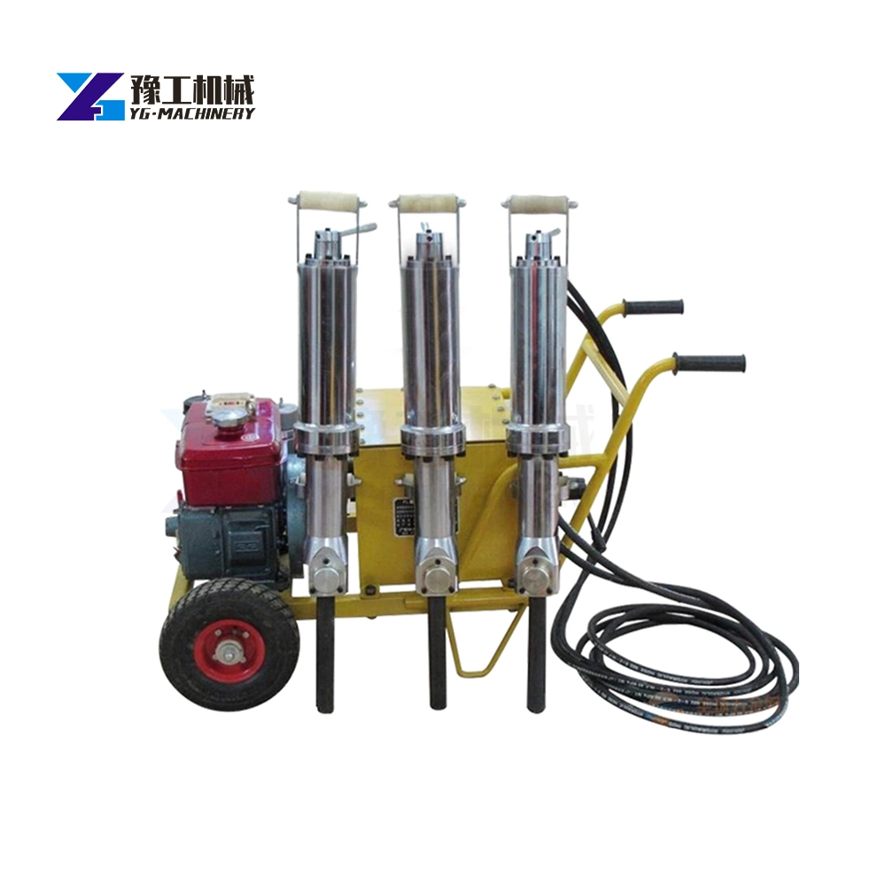 Hydraulic Stone Splitting Machine for Sale Manual Rock Splitter The Electric Power