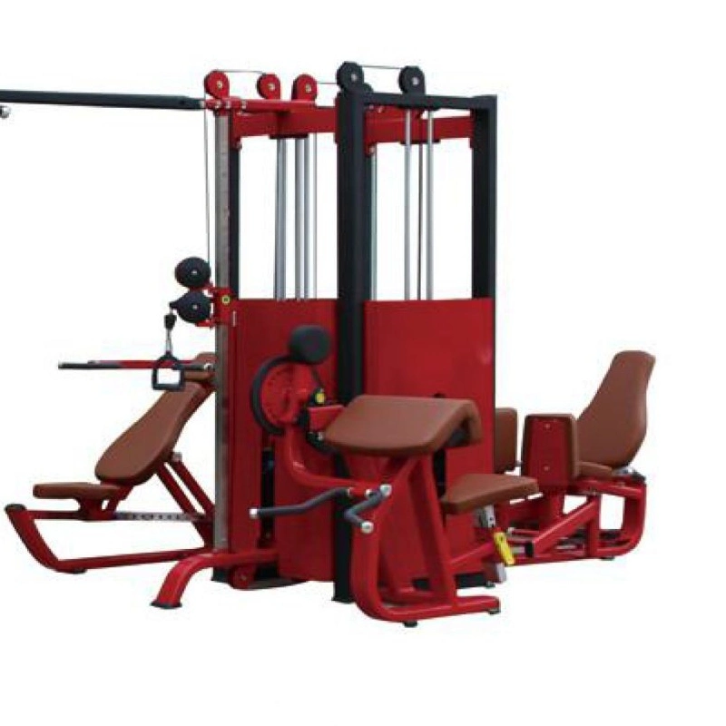 Commercial Gym Fitness Best Selling Factory Fitness Equipment Multi Jungle 8 Stations (AXD5081)