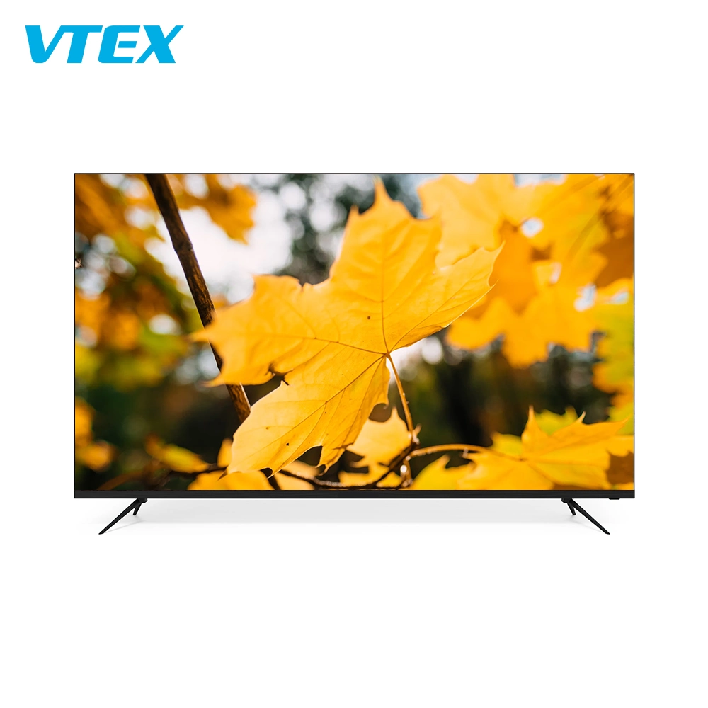 New Android 9.0 11.0 Popular Size Ultra HD 43 50 55 Inch Slim Frame Smart 4 K Frameless Television