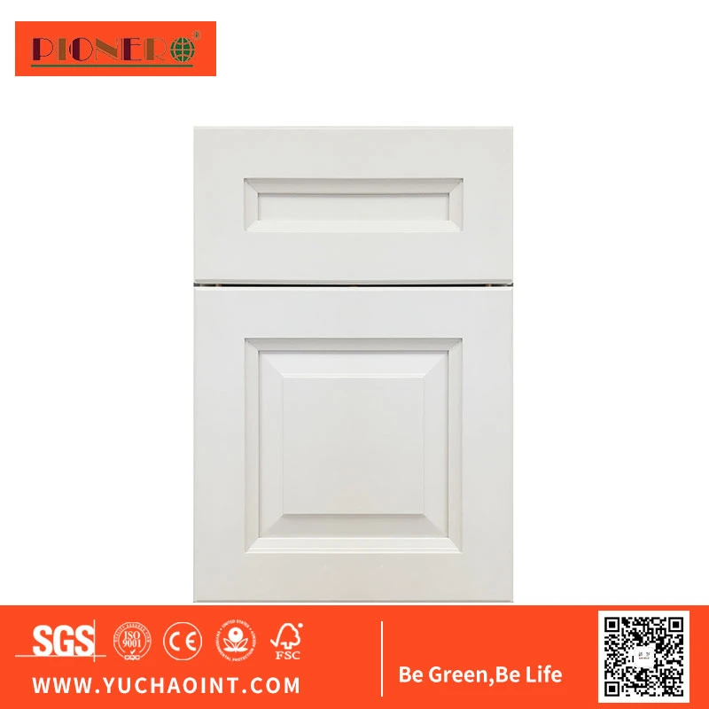 Factory Directly 2019 Newly Solid Wood Kitchen Cabinets MDF / Partical Board Cabinet Door