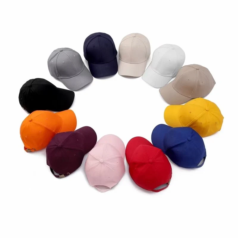 Pure Cotton 6 panel Stocks Baseball Cap for Wholesale/Supplier