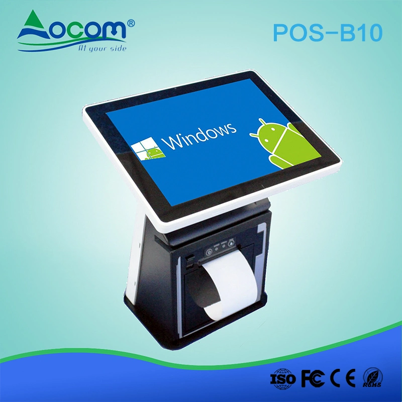 10.1 Inch Complete Touch Screen All in One Complete POS Machine System Terminal