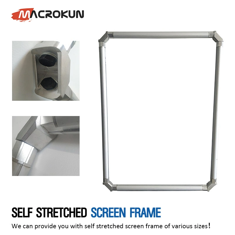 Screen Frame Self Frames Aluminum Screen Printing Frame Self Stretching Roller Screen Frames