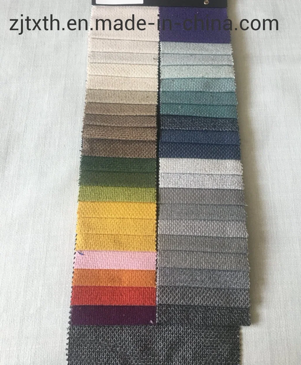 Wholesale/Supplier New Design Linen Looks Material for Sofa Fabric and Home Furniture Textile