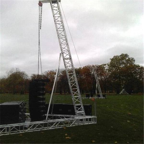 Palco de Exposição de Concerto, Estrutura Móvel de Alumínio para Cobertura, Cabine de Truss Móvel.