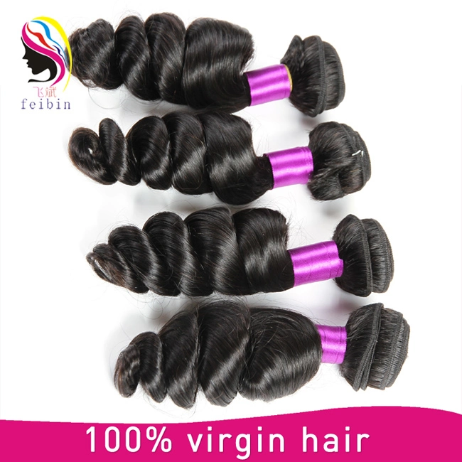 100% Indische Menschenhaar Virgin Remy Hair Weft