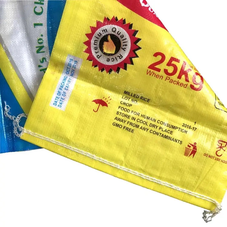 2023 50kg fertilizante usado BOPP laminado bolsas tejidas PP