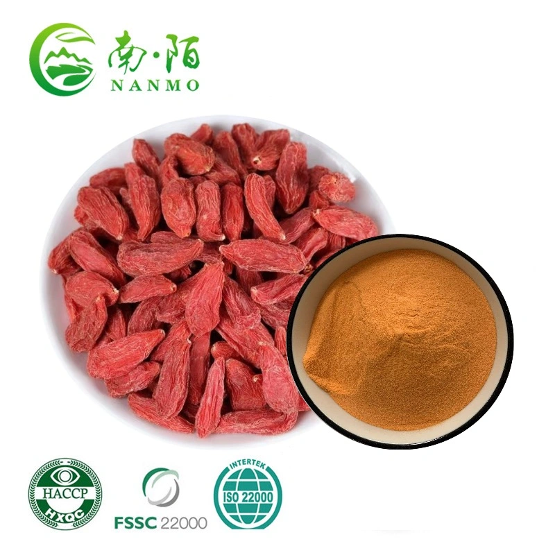 Factory Supply Natural Medicinal Plant Dried Fruit Wolfberry Extract Goji Berry Powder