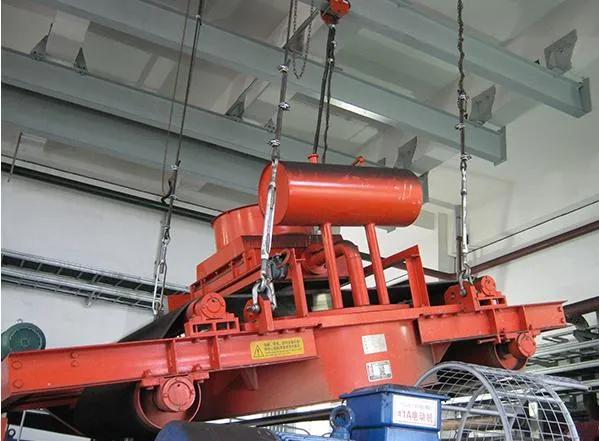 China Supplier Belt Magnetic Separator	for Removing Iron Scrap