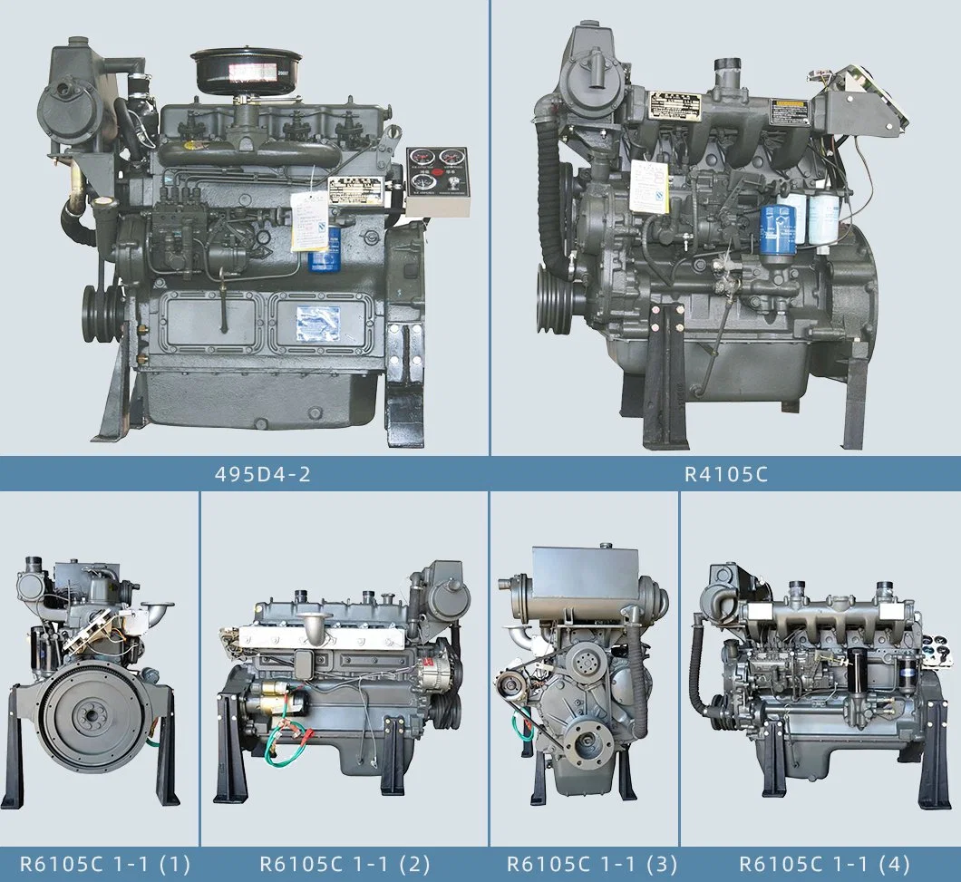 Diesel Engine for Marine Construction Machinery Assembly Complete Auto Truck China OEM Marine Fresh Water Exchanger Diesel Engine