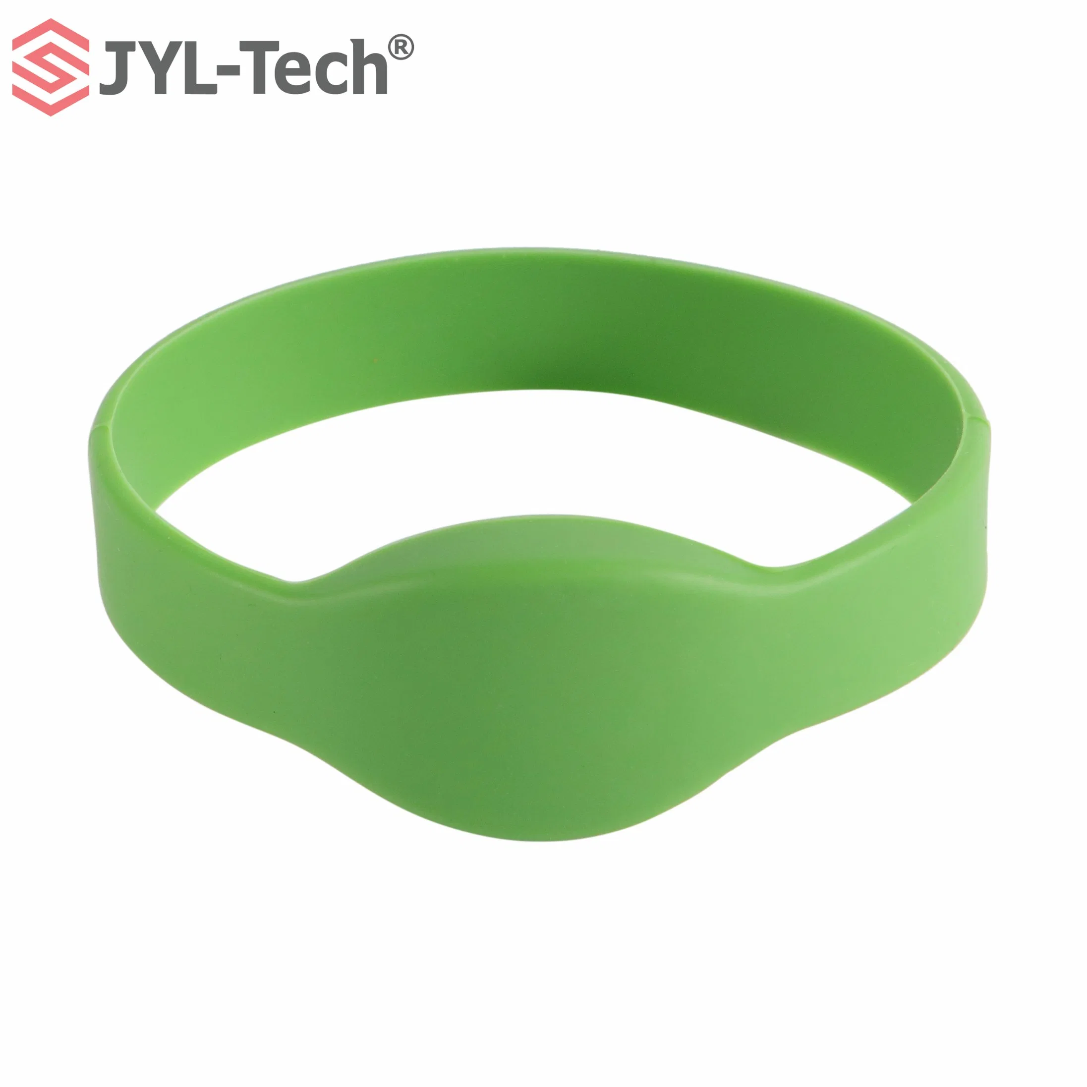 طباعة الشعار معصم Silicone Soft Payment NFC Bracelet RFID النطاق