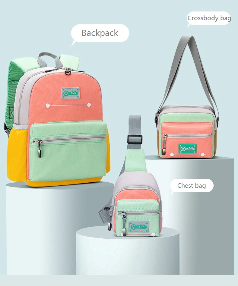 Factory Wholesale/Supplier Primary School Backpack Leisure Style Kids Bag