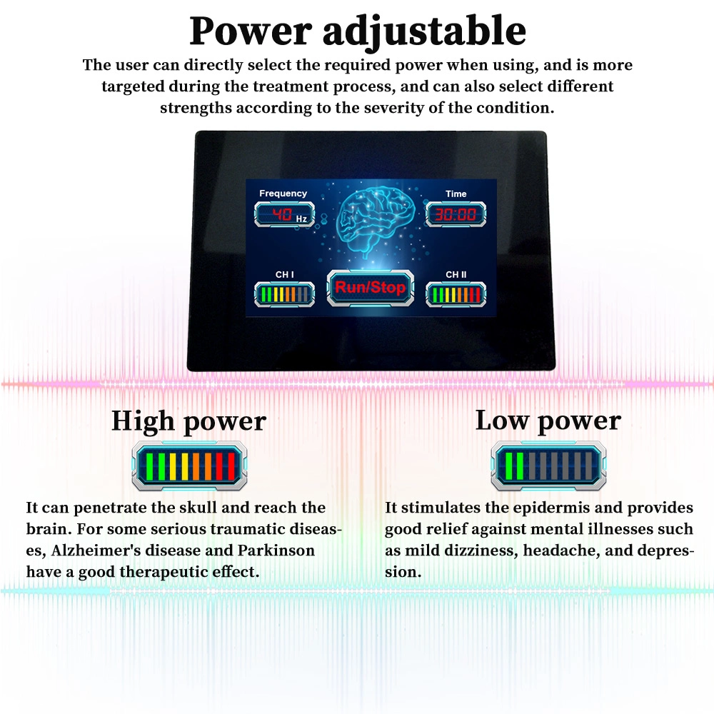 Suyzeko 810nm Equipo de Terapia cerebral con Parkinson por accidente cerebrovascular