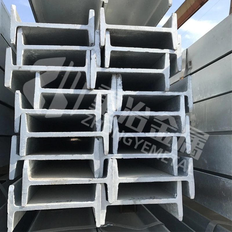 Sección H de la construcción de puentes A36/ST37/S235J0/S235J2/St52/304/acero inoxidable o galvanizado de acero al carbono /H en forma de acero/acero con forma de I.