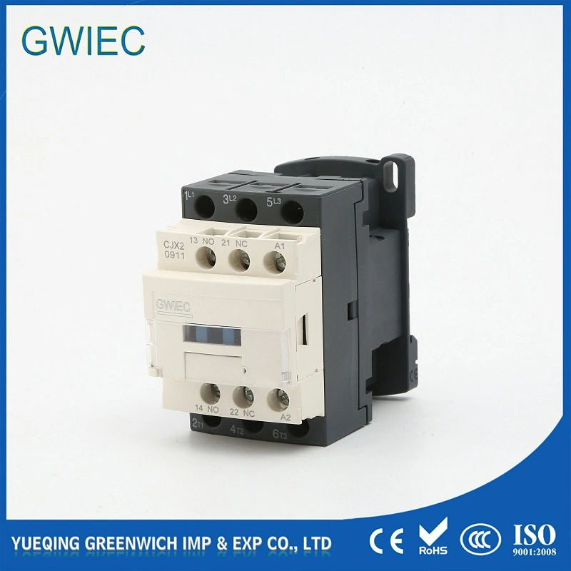 Tp 1no+1nc LC1-D Series Sliver Contact AC Contactor Ui 690V with CE