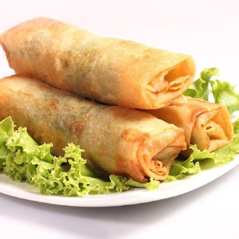 Chinese Delicious Snack Frozen Fried Spring Rolls with Vegetables Stuffing Wholesale/Supplier