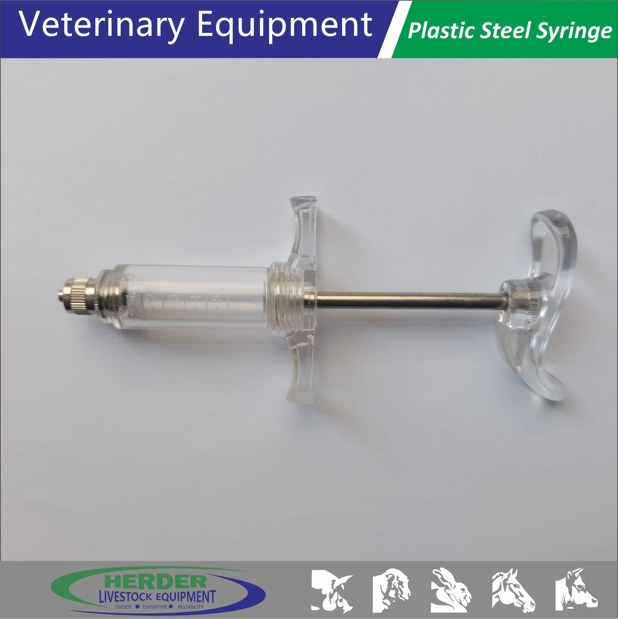 Veterinary Vaccine Injector Gun Auto Syringe Poultry Injection Automatic Syringes