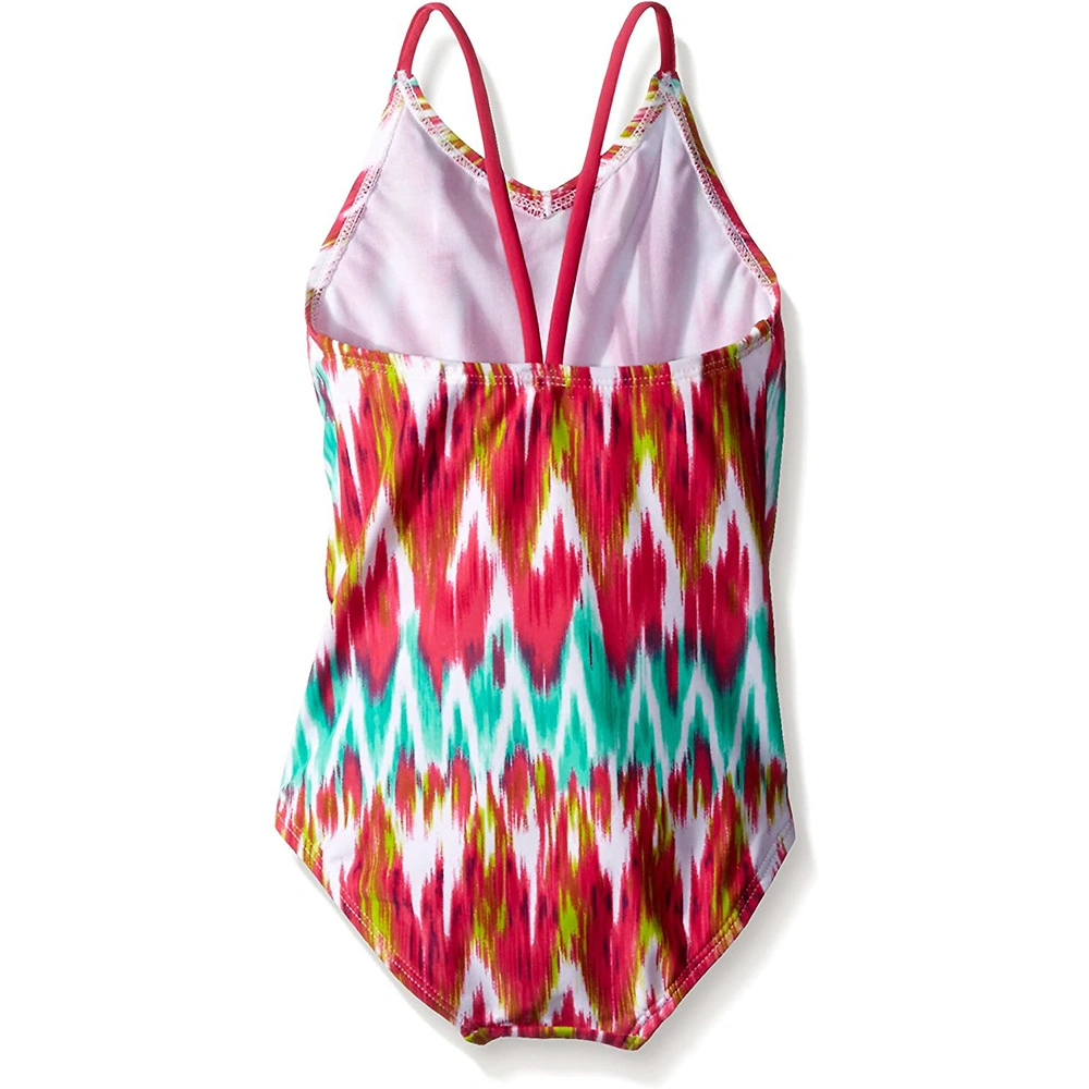 Girls&prime; Daisy Beach Sport Swimsuit Athletic One Piece Swimsuit Beach Swimwear for Baby Girl Toddler Kids Active Wear