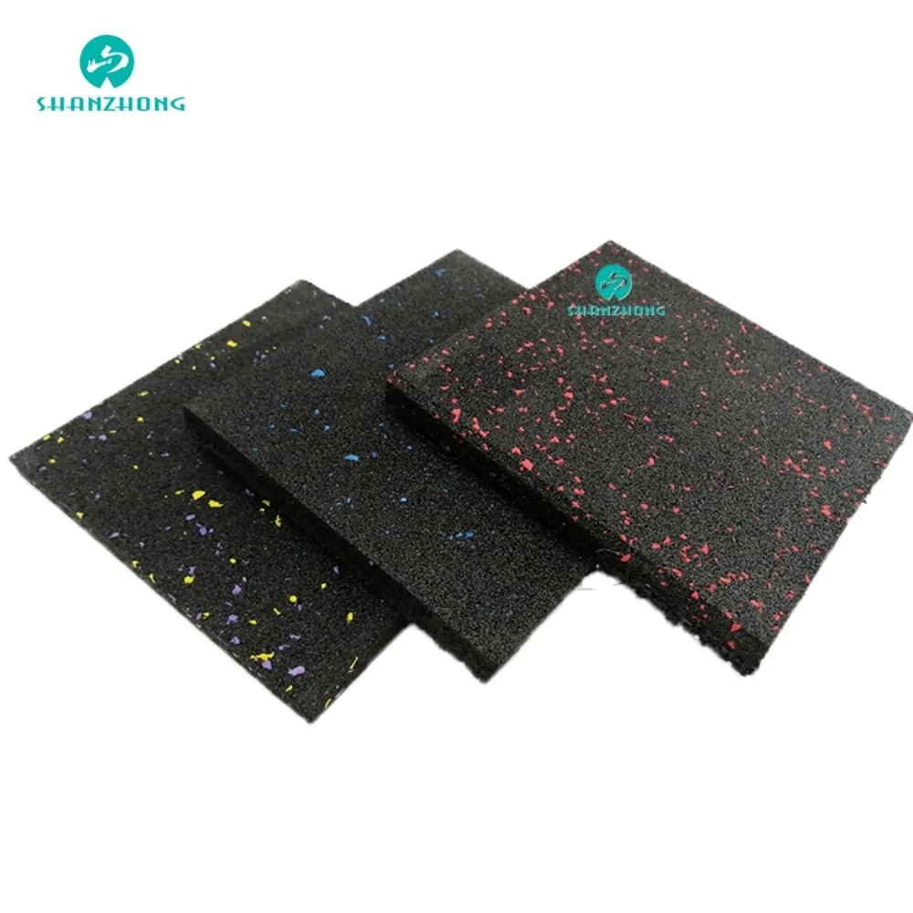 Health Protection Gym Sports Rubber Tiles Rubber Granules Rubber Crumb Bricks Rubber Flooring Mats