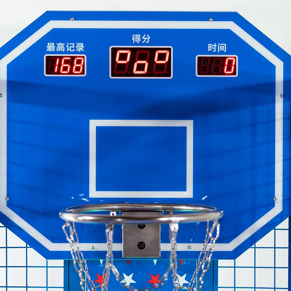Indoor Arcade Shooting Game Coin Operation Machine Simulation Basketball Game