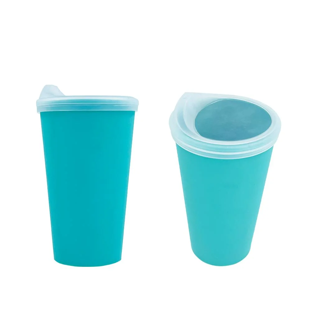 350ml Wholesale/Supplier Food Grade Silicone Cup Travel Coffee Mug Ready to Ship