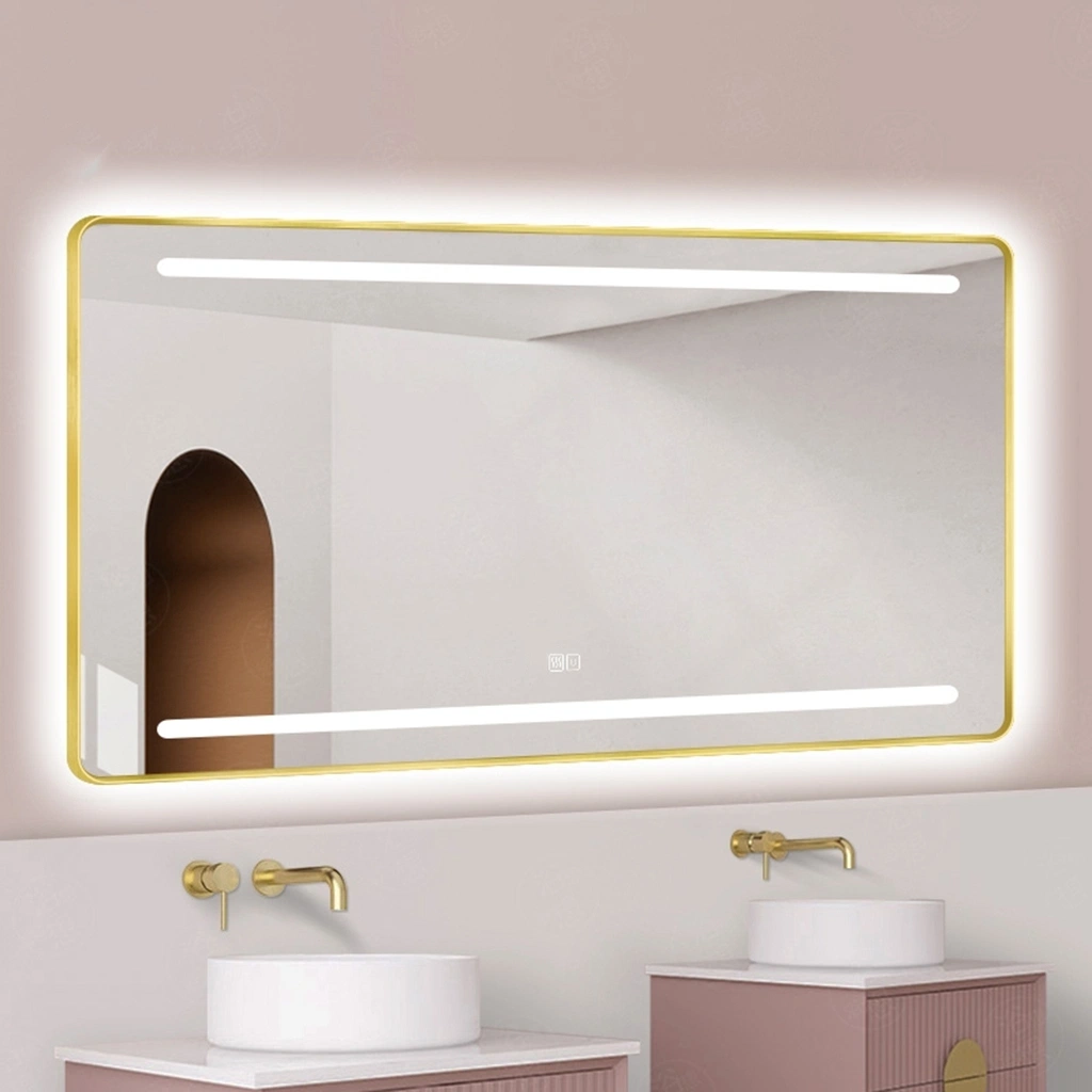 Wholesale/Supplier Home Decor Vanity Salon Furniture Wall Hanging Framed Espejo Bathroom Mirror