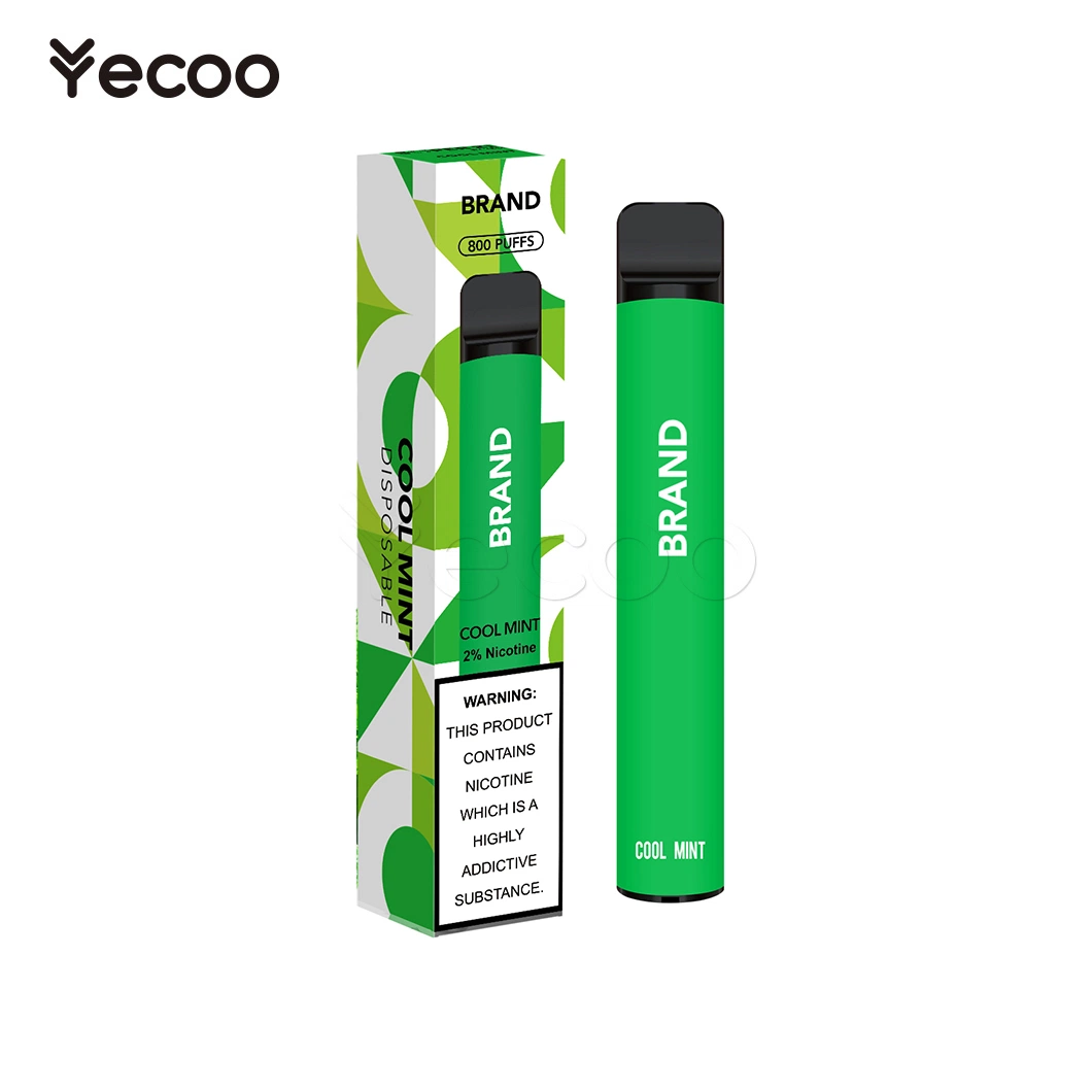 Yecoo E Cigarette Manufacturers Disposable Vapes Ecofriendly China S2 16 600-800 Puffs Disposable Mini E Cig