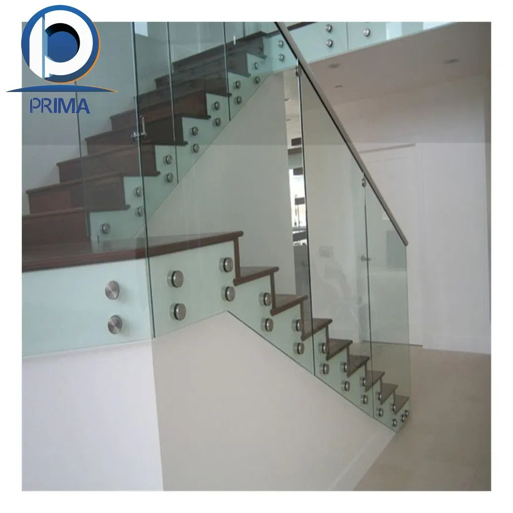 Prima Casa/Villa uso Balcón vidrio Balaustradas Escalera barandilla