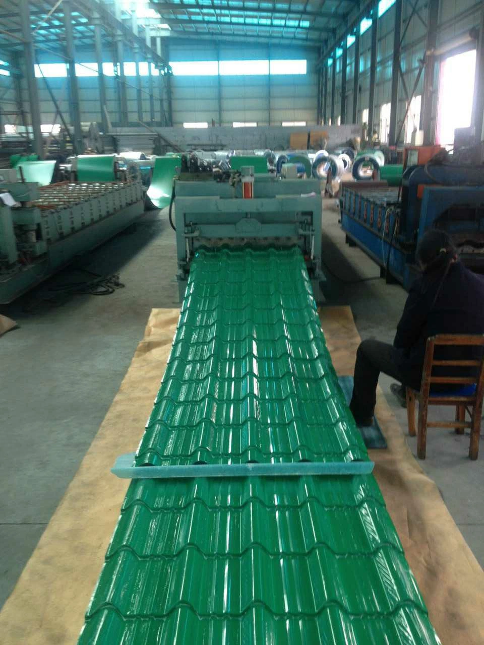 High quality/High cost performance  Factory Wholesale/Supplier Q235 Q345 ASTM A36 Ss400 PPGI PPGL CGCC Steel Roof Zinc Coated Metal Roofing Sheet Corrugated Steel Sheet