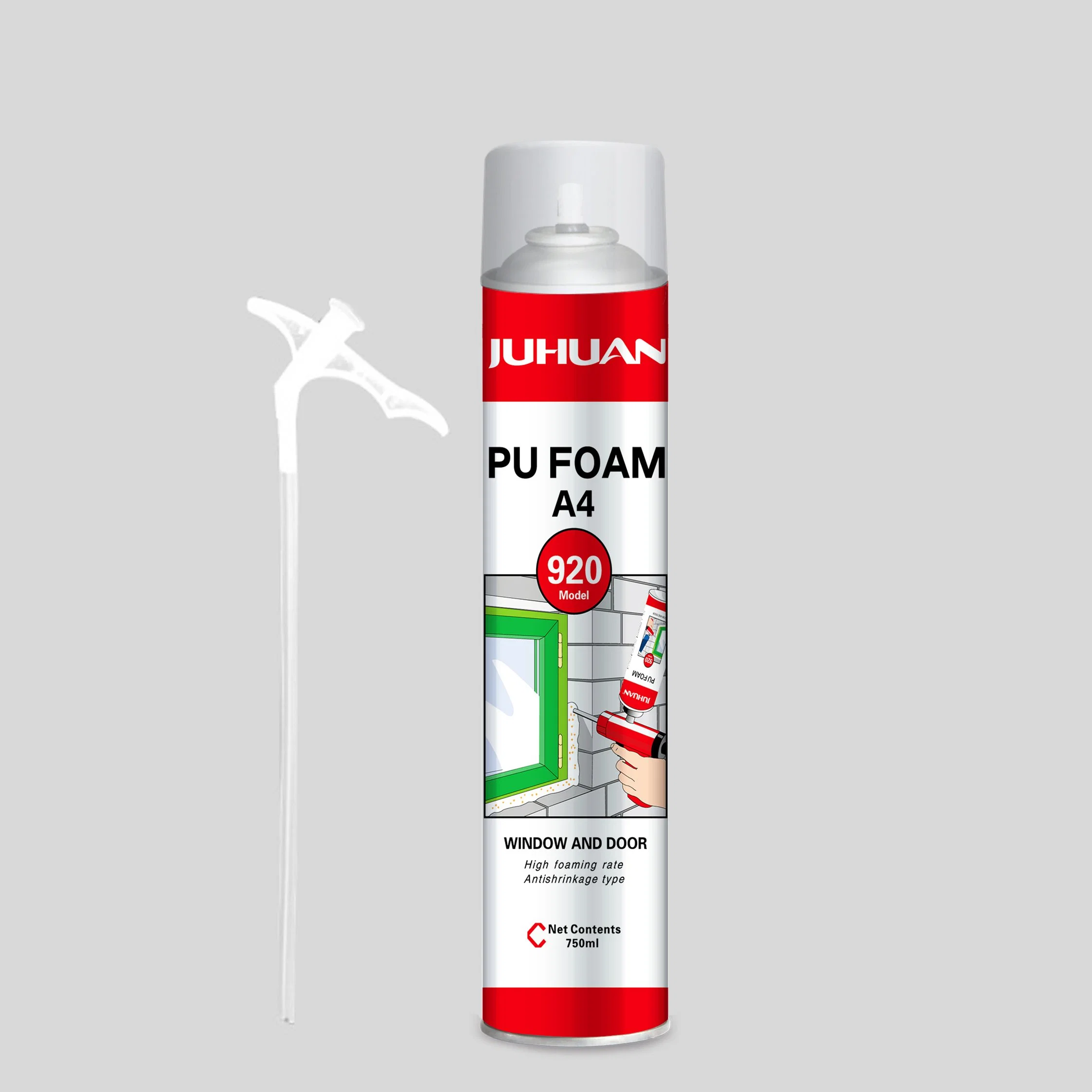 Ein Komponenten Polyurethan expandierenden Spray PU Schaum