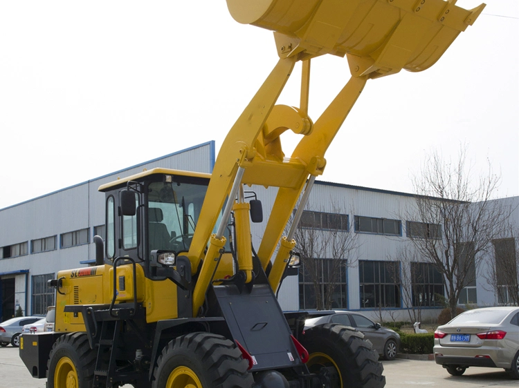 Máquina de construcción SL30wn pequeña cargadora de ruedas