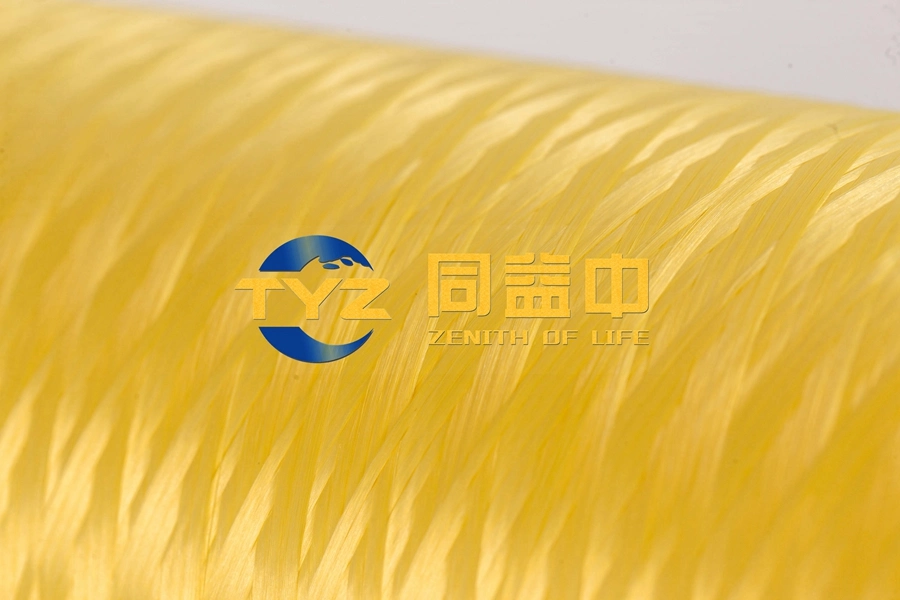 Mooring Rope Use Blue/Yellow Colored UV-Resistance, Abrasion Resistance UHMWPE Fiber/Yarn Factory