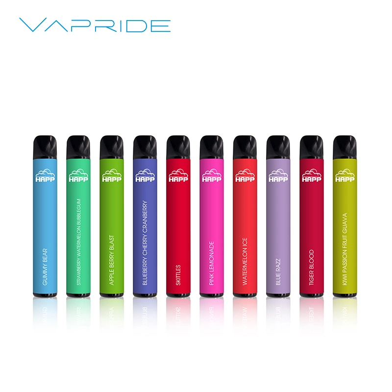 Best Wholesale Price Disposable E Cigarette Elf Happ 600 Puffs Vape