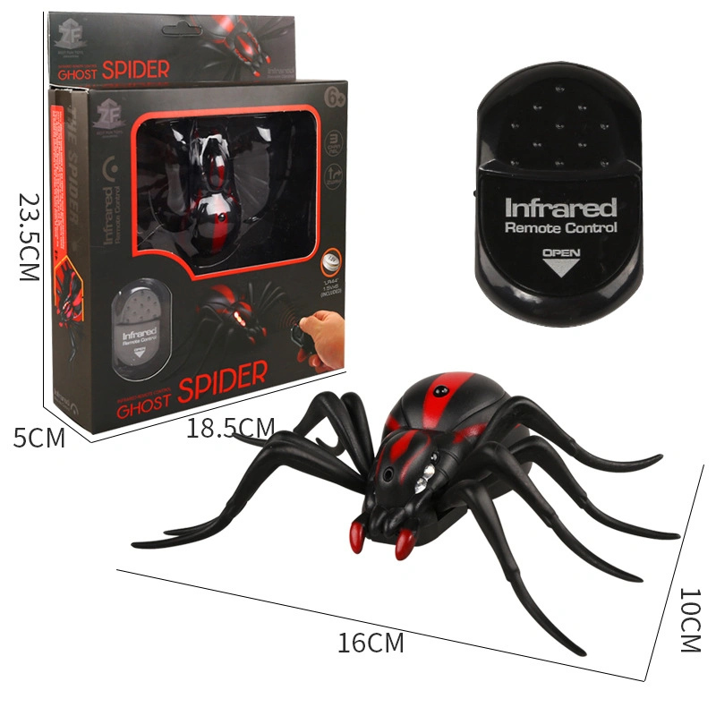 Infrarot-Fernbedienung Spider Electric Knifflige Simulation Insekt Kunststoff Spielzeug