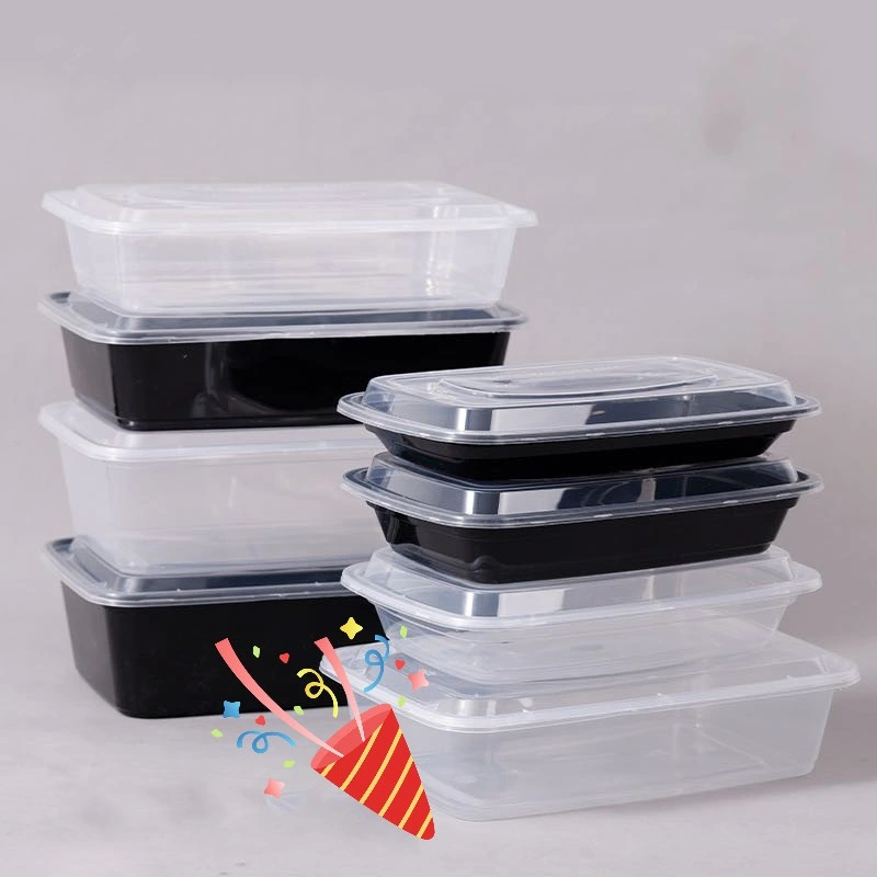 Low Price Eco-Friendly Disposable Lunch Boxes for Takeout, Outdoor Picnic