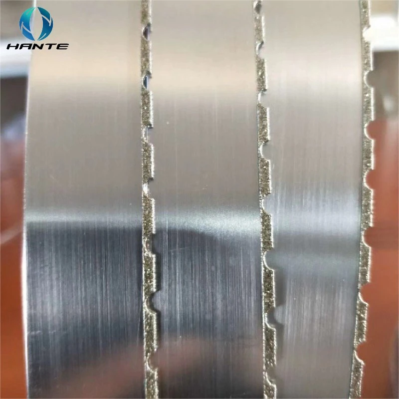 80mm Diamond Band Saw Blade Welded to Length Customized Bandsaw Blades