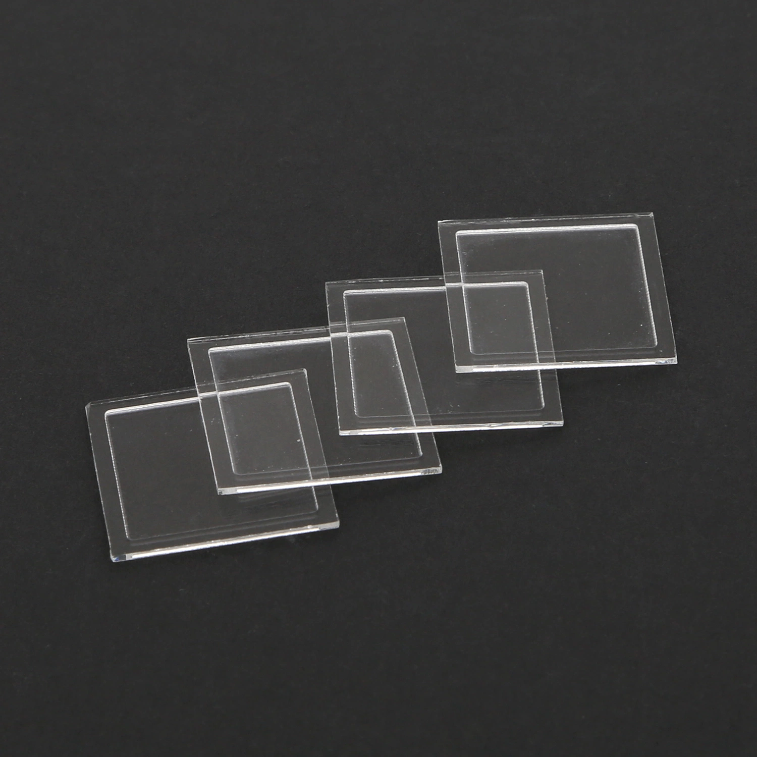 Encap Glass Notched Cover Plate, LED Liquid Crystal Alkali Free Glass Encapsulation