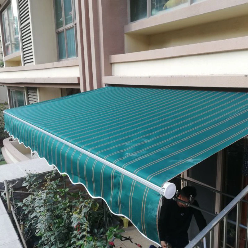 Outdoor Waterproof Folding Arm Retractable Awning for Terrace