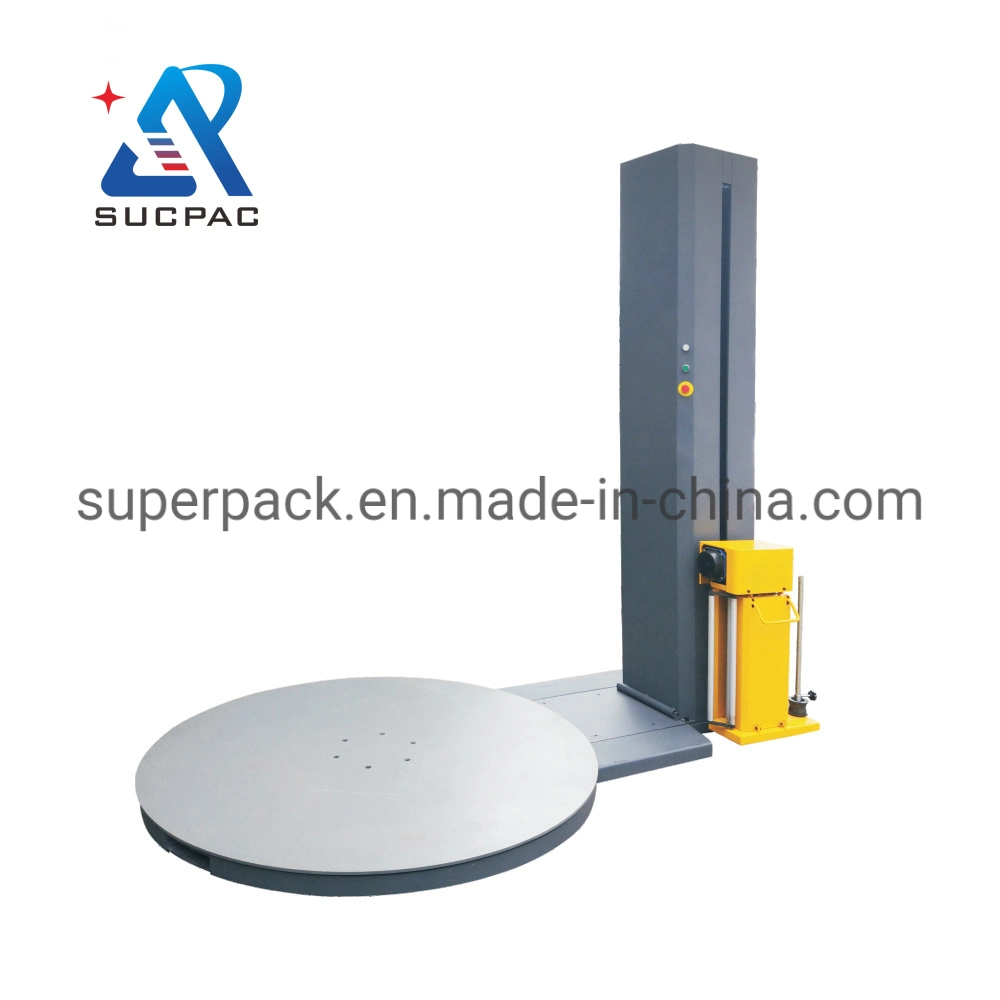 Automatic Pallet Wrapper for Packaging Machinery with Stretch Film