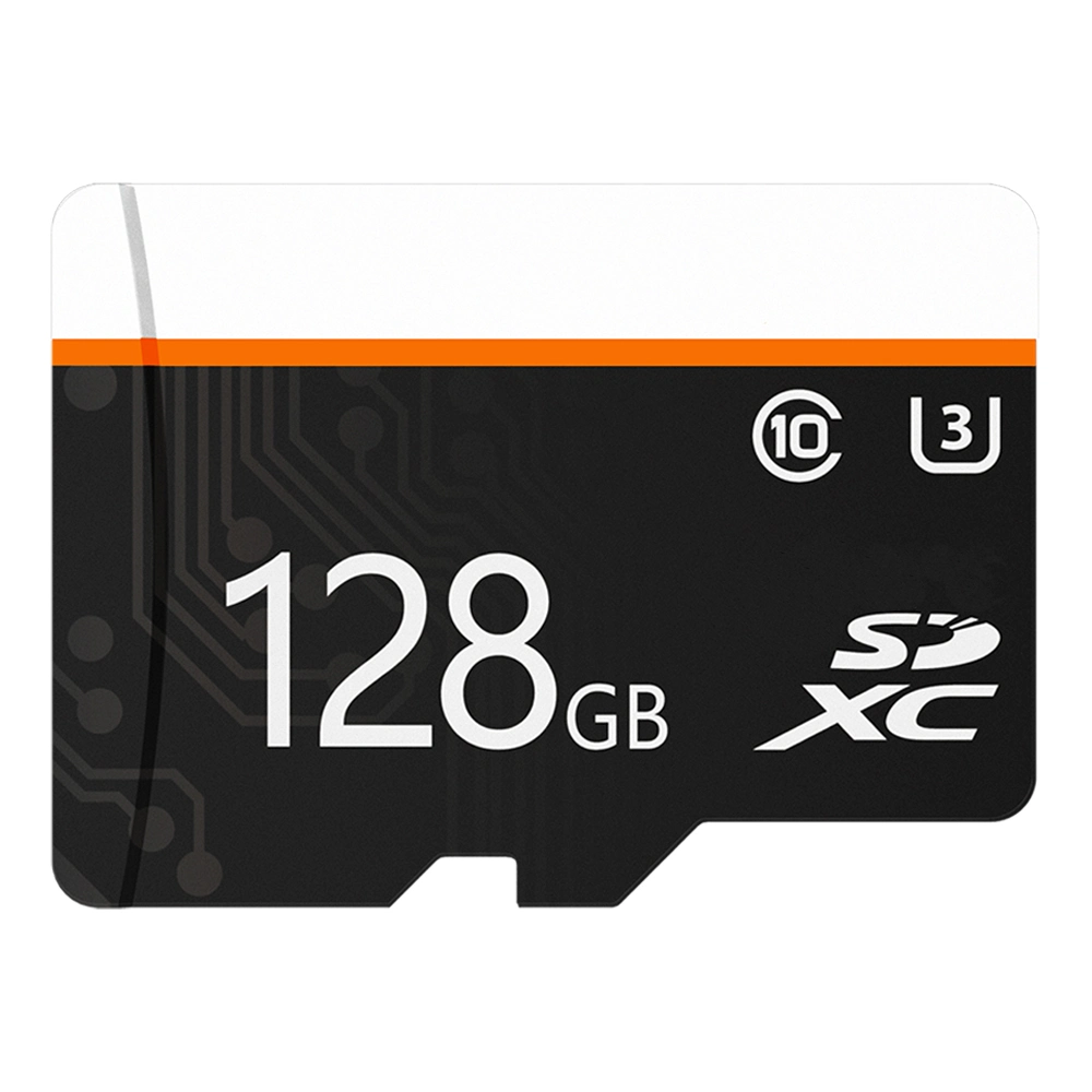 Full Capacity 128 GB TF SD Card Customized Logo Memory Card