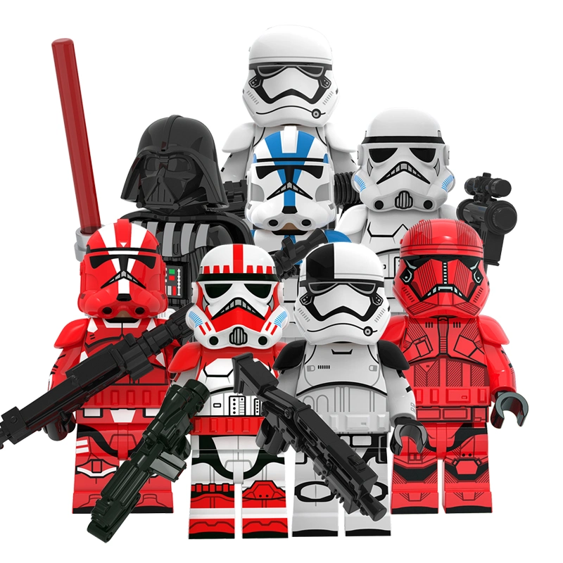 Kt1034 Darth Vader Imperial Weapons Building Block Model números Toys Para Crianças