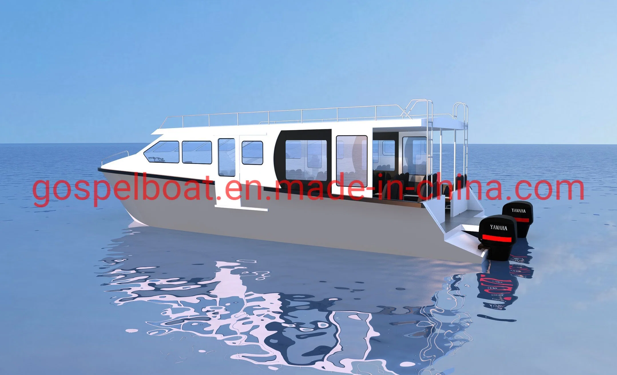 13m High Speed Aluminium Catamaran Passenger Ship