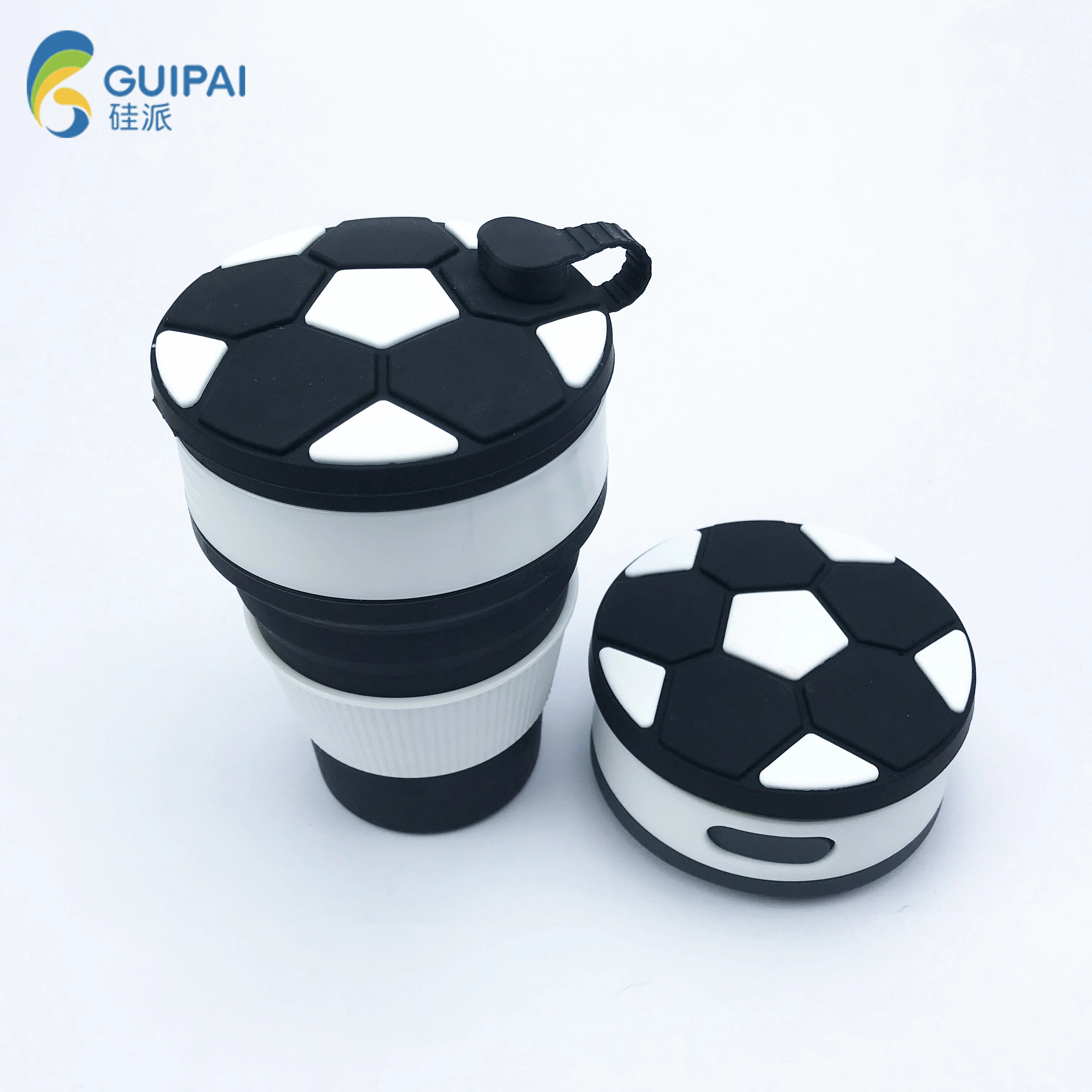 Wholesale/Supplier Silicone Collapsible Cup Promotion Gift Silicone Collapsible Custom Foldable Coffee Cup