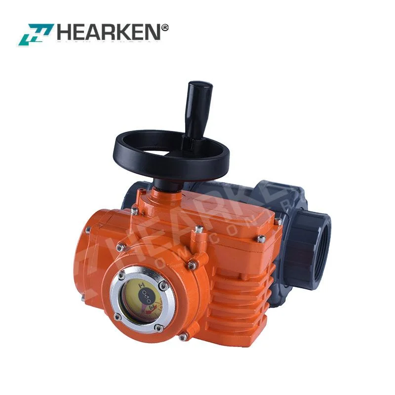 Hot Sales Electric Actuator Explosion-Proof Waterproof IP67 Standard PVC Ball Valve