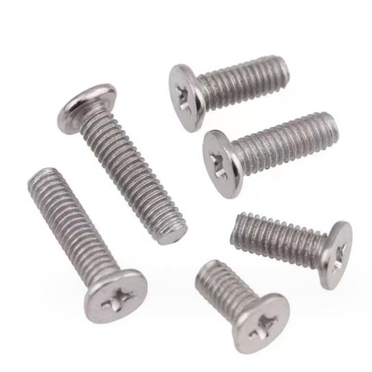 304 Stainless Steel Screws Wholesale/Supplier Flat Head Screws, Cross Recessed Countersunk Head Screws, Machine Tooth Screws M3/M4/M5/M6 Countersunk Cross Head Screw